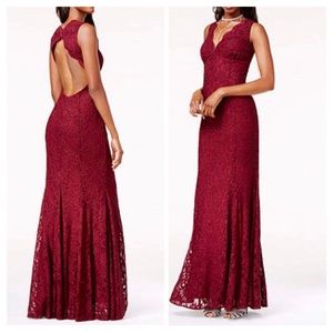 Morgan & Co.  Merlot Dress Size 5/6